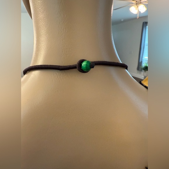 💕Brand New💕 Handmade Boho Wooden Floral Necklace - Picture 4 of 4